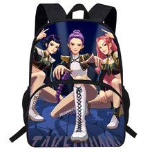 Anime Witch Hunter Group Men'S And Women'S Backpacks, Elementary School Students' Backpacks, Large-Capacity Printed Casual Backpacks