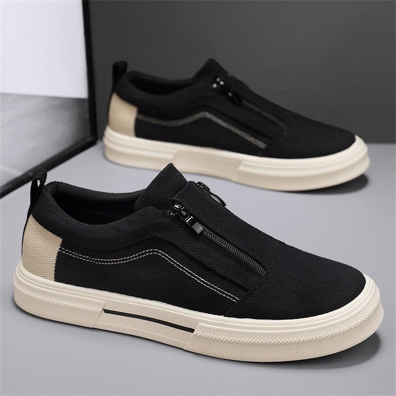 Soft Denim Shoes Student Breathable Casual Street Shoes Fashion Sports Men's Shoes Lazy Canvas Shoes