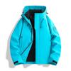 Men Women 3-in-1 Waterproof Windproof Hiking Jacket Outdoor Camping Mountaineering Coat