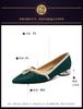 Women's Soft-soled Silk Single Shoes Spring New Shallow Mouth One-pedal Women's Shoes 2025 New Rhinestone Pointed Mother Shoes