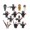 Skibidi Toilette TV-Mann Lautsprechermann Kamera-Mann Bauklötze Set, Actionfigur Modell, Kreative Bausteine, Geschenk für Jungen Kinder