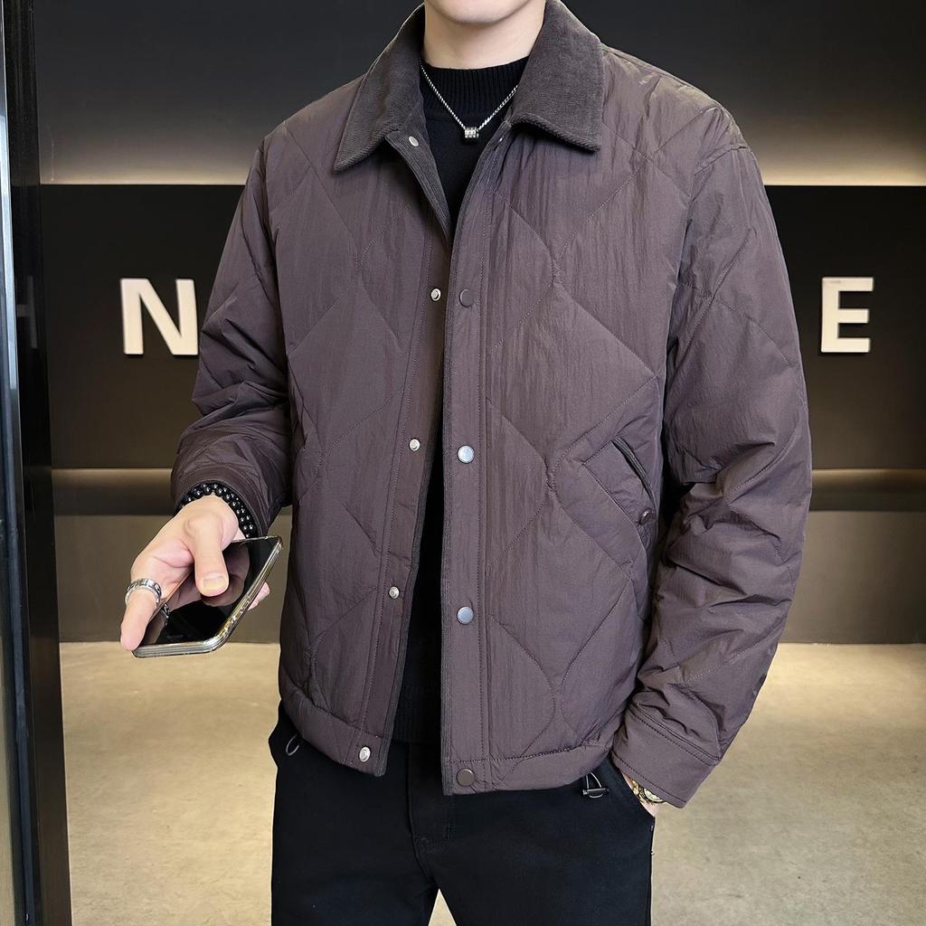 Men’s Trendy Lightweight Down Jacket | Winter 2025 Casual Style