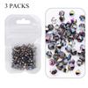 4mm Shiny AB Color Crystal Bicone Beads Glass Jewelry Beads Loose Spacer Beads Earring Bracelet Making Jewelry Accessories DIY