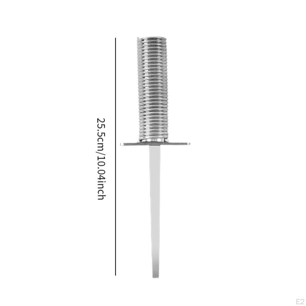 2 Pieces Soccer Stake Ground for Flag Corner Multifunction Pole Fixing Spikes Stable Portable