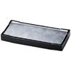Sushi Plate ABS Anjo Serving Made In Japan J-kitchens (Rectangular) 9.5-inch Plate, Silver, Break-Resistant,
