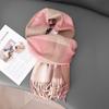 Ladies Plaid Scarf Female Student Versatile Shawl Double Sided Cute Girl Warm Scarf Tide