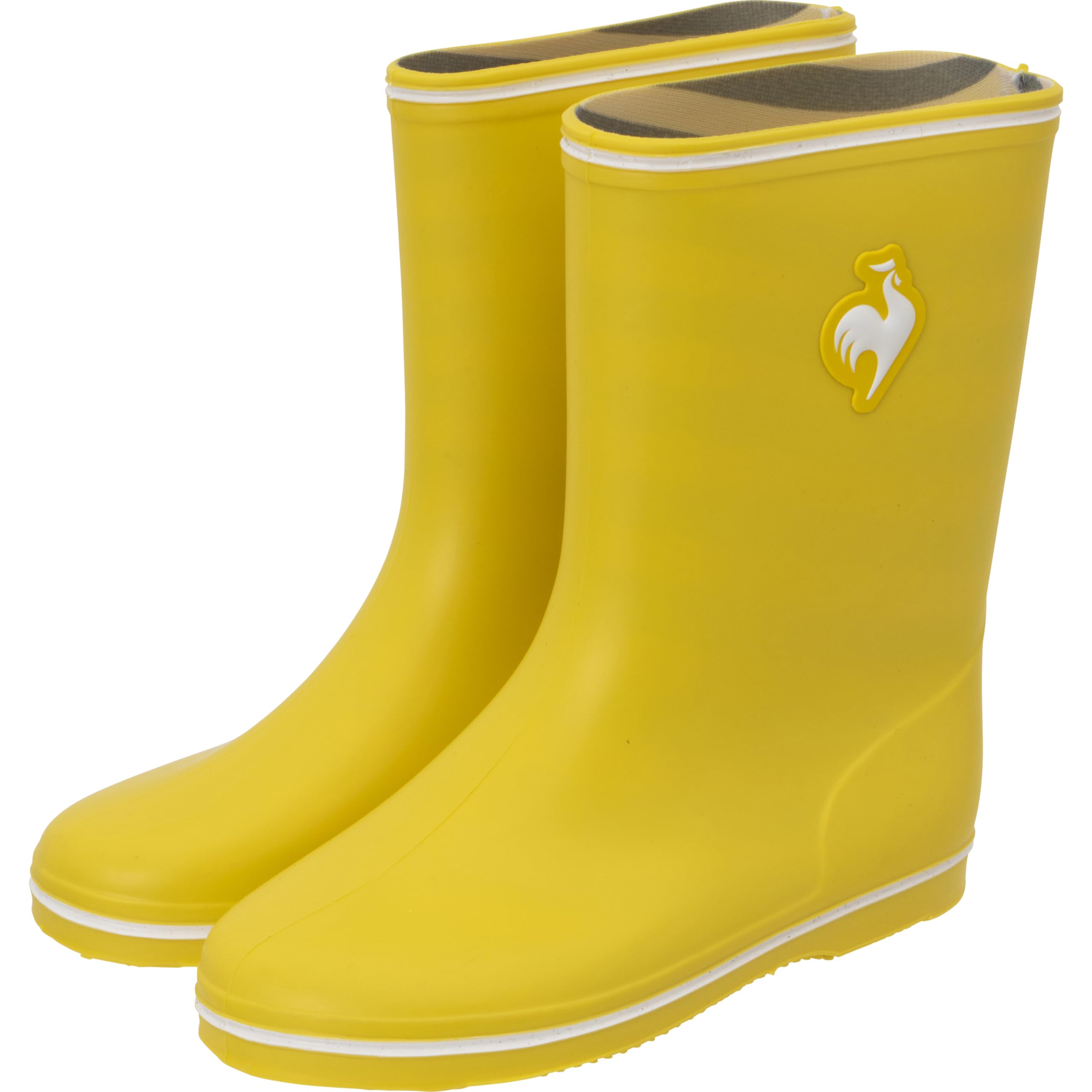 

Сапоги Coq Rain Boots Lamott Made in Japan Made in Japan Lightweight Soft Kids Yellow [Le Sportif] (QL5XJC01YL)