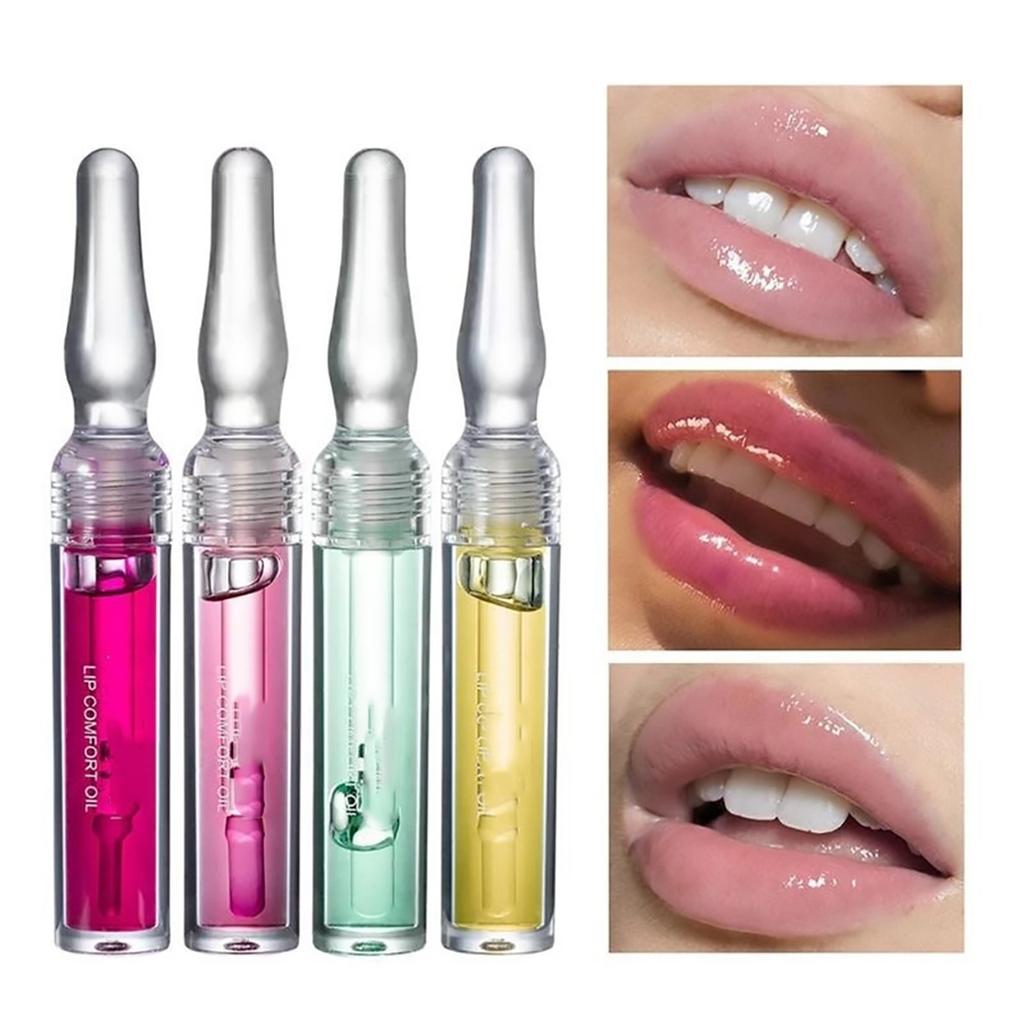 Lip Enhancer Moisturizing Hydrating Lip Oil Transparent Lip Gloss Lip Oil Lip Care