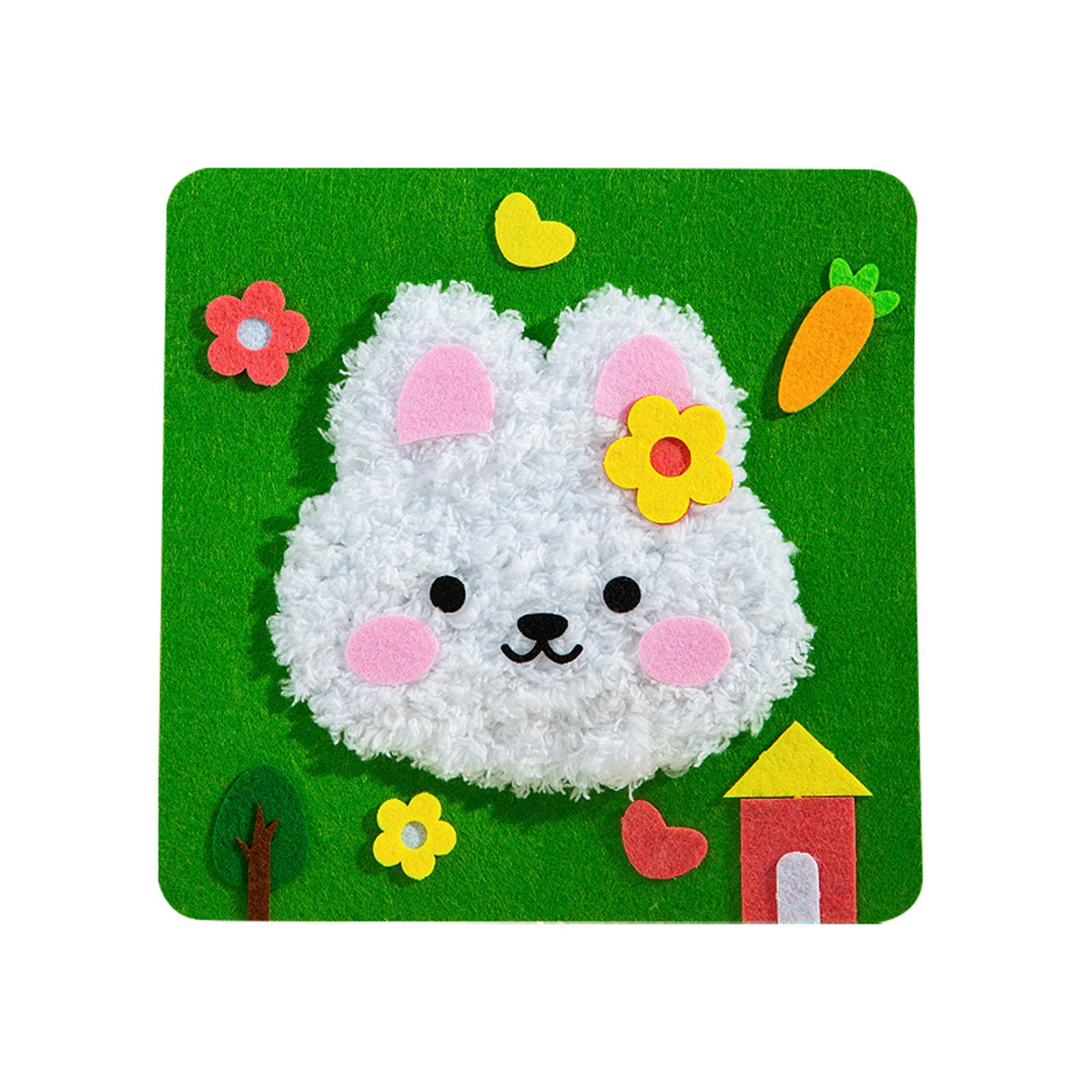 

DIY Christmas Embroidery Kit, Christmas DIY Craft Kit, Cute Pet Animal Decorative Sewing Project, Kids Arts And Crafts Activity Kit One Size