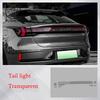 For Zeekr 001 Krypton 2024 2023 TPU Blackened Headlight Taillight Foglight Protective Film Car Modification Color Changing Film
