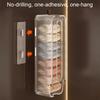 Underwear Storage Box Wall Mount Bra Undergarment Organizer Punch Free Multifunctional Socks Storage