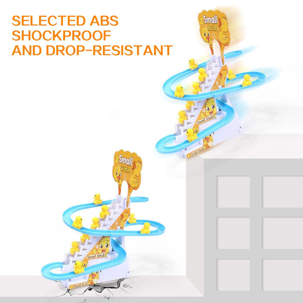 Ducks Design Slide Track Toy 1 Box Slide Track Toy including 6pcs Ducks Fun Slide Toy Birthday Present for Boys Girls