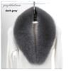 MWFur Silver Fox Fur Collar Scarf Winter Women Fluffy Neck Warmer Fashion  Hand Made Winter Scarf Fur Collar
