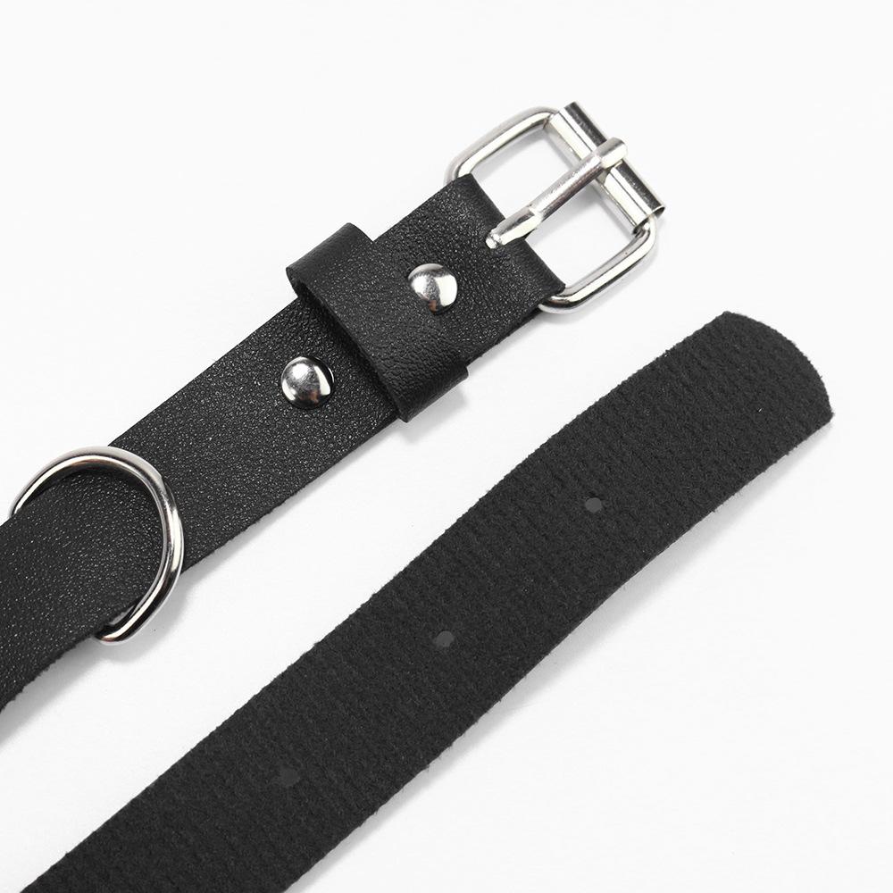 Harajuku Vintage Hip-Hop Strap Sexy Sm Bondage Belt Female Decoration Ladies Pu Belt