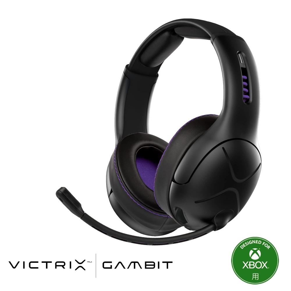 PDP Victrix Gambit Xbox Gaming Headset Wireless Wired Black with Microphone [Xbox Officially Licensed Product]