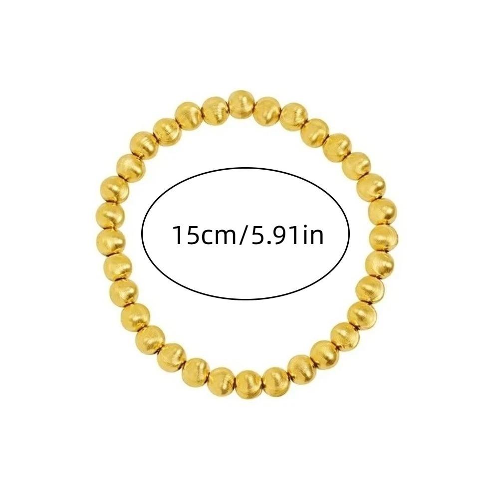 Intertwined Pattern Gold Cat's Eye Bracelet Lucky Round Gold Hand Chain Women's