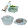 Salad   Plastic Time Saving Fast Mixing Washable Rotatable Veggie Washer for Kitchen