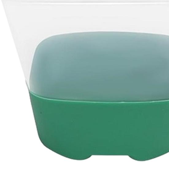 6 bucăți ghivece transparente de pepinieră, ghivece de cultivare pentru răsaduri, cu bază de silicon, semințe reutilizabile, ghivece de început cu etichete pentru balcon de grădină