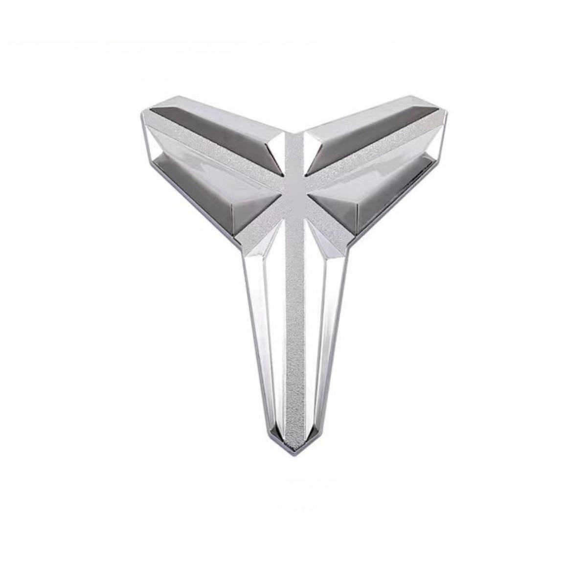 

Black Mamba Logo Badge Sticker Car Side Fender Rear Trunk Emblem Decal Cars Motorcycle Pickup Truck Etc 2 Sticker серебряный