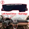 Anti-Slip Mat Dashboard Cover Pad Sunshade Dashmat Carpet Car Accessorie for Toyota Allion Premio T240 2004 2005 2006 2007