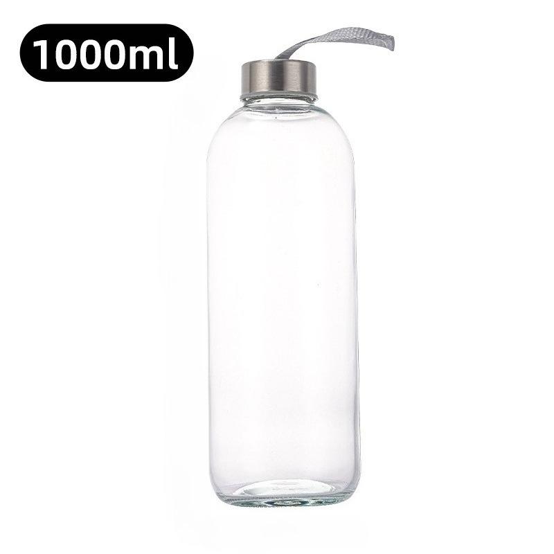 Sports Water Bottles Portable Personalized Outdoor Safety Plastic Drinking Juice Cup Sports Kettle Juice Drinks In A Casual Cup Water Cup With Handle