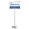 Xunhuo A3 Stainless Steel Floor Display Sign