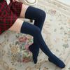 Warm Pantyhose Winter Thigh Tights Over Knee Stockings Cotton Knit
