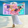1pc KPop Demon Hunters9 Beach Towel, Comfortable and Thick, and Swimming/Bath/Picnic/Camping Towel, Suitable for Seaside Beaches