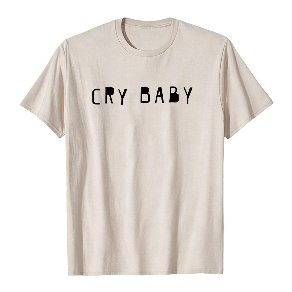 Vince Staples Cry Baby T-shirt Estiva Manica Corta Magliette da Uomo Unisex Streetwear Morbida Moda Larga Girocollo Grafica Merch Uomo