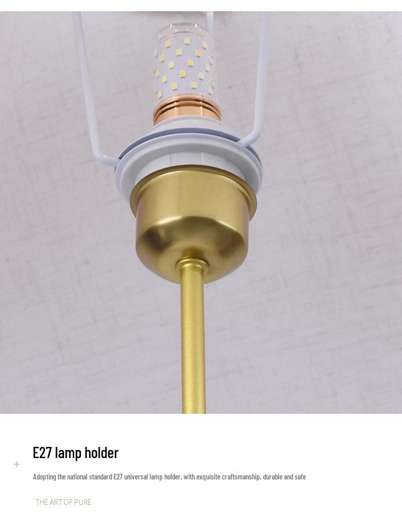 Modern Minimalist Floor Lamp: High-End Fabric Standing Light for Living Room, Study, or Bedroom.