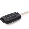 Compatible with 2022 Renault Kadjar and Koleos: 3-Button Folding Key Shell Replacement