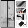 New Tool-free Magnetic Screen Door Curtain Anti Mosquito Net Bug Fly Partition Curtain Automatic Closing Ventilation Door Screen