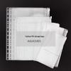 Transparante PVC Tas voor A6 Planners, A5 Opbergruimte, B5 Losbladig, Document- & Kaarthouder