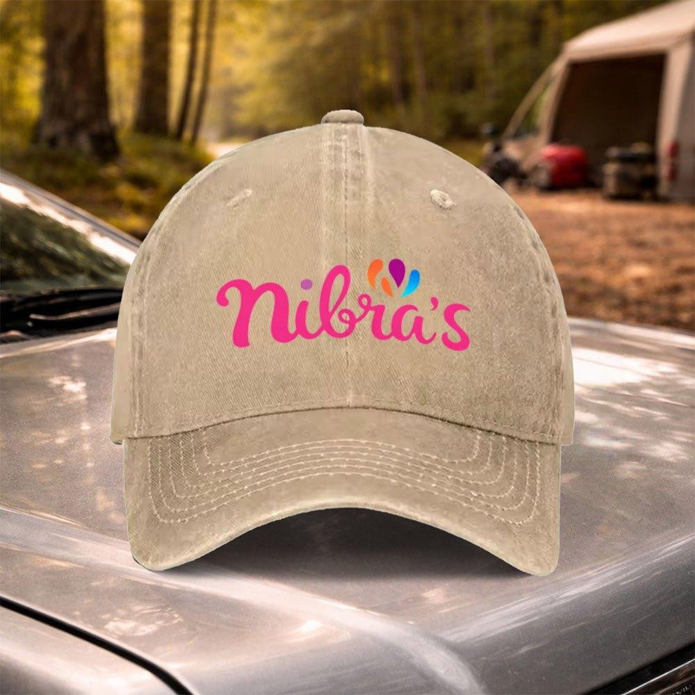 Nibras Vintage Washed Baseball Cap Adjustable Hat for Weddings Parties Festivals Bachelorette Birthday Outdoor Cycling Camping