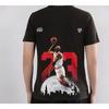 Air Jordan Retro Short Sleeve T-Shirt With Back Print Dunk Silhouette In Vintage Style Men Tops Black AQ3735-010
