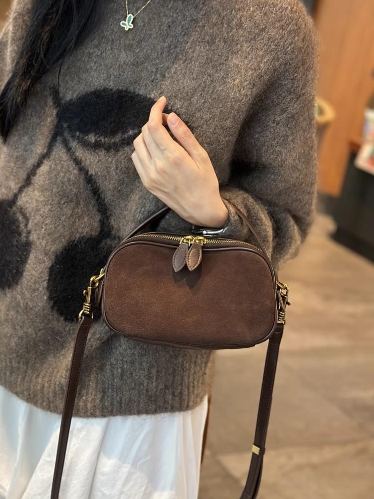 

Vintage Shoulder Bag for Women Faux Suede Leather Female Handbags small ladies messenger Crossbody Bags Sac A Main bolsos