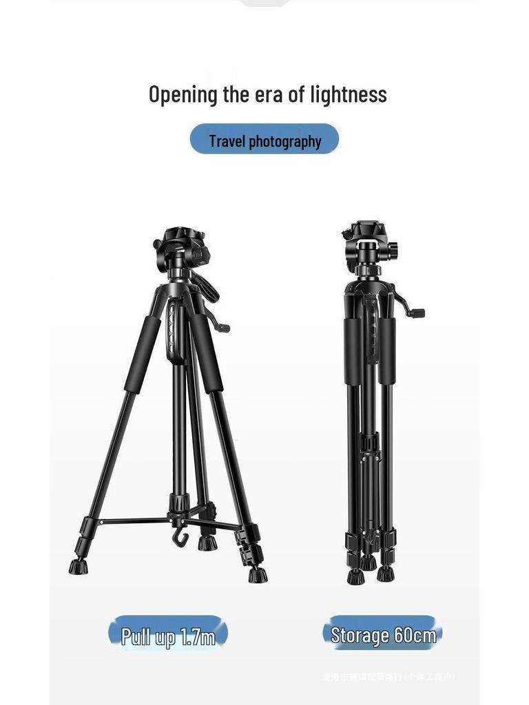 Universal Tripod with Phone Holder & Stabilizer for Photography, Videos, and Outdoor Use