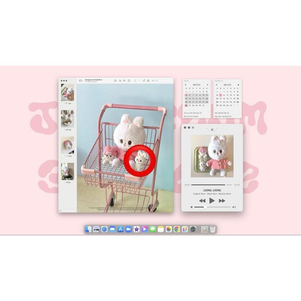 Used Jeonghan Master 10cm Plush Doll