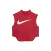 Nike X AMBUSH Collaboration SS23 Short Logo Print Sleeveless Straight Tank Top Women Tops Red DN7603-687