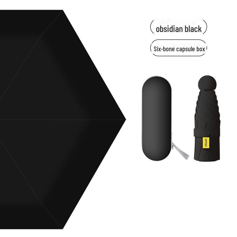 Compact Dual-Use UV Protection Sunshade Umbrella