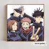 Kit Pittura ad Olio Digitale Anime Demon Slayer Fai da Te per Bambini