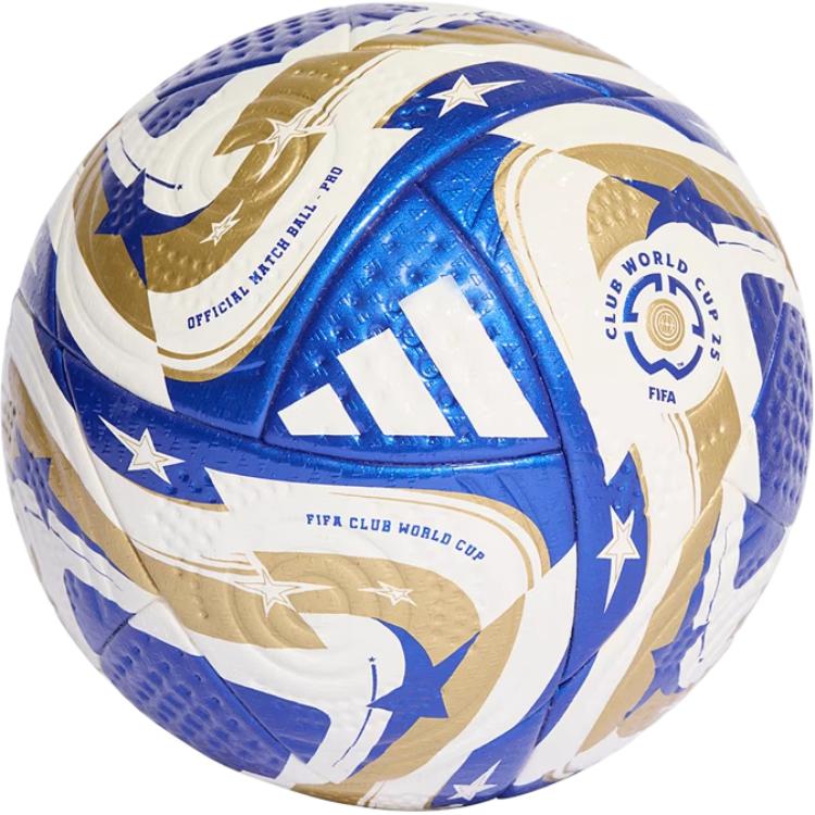 Adidas Size 5 Soccer Ball Pu Unisex Blue White Gold JN7371 Size 5 Ball