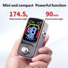 Portable Chromatic Tuner Pedal Covering A0 to C8 Range Digital Guitar Pedal Tuner for Guitarists and Musicians