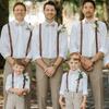 Adult Solid Color Suspenders for Men Women - Dress Shirt Pants Braces Straps for Wedding Party Suit Skirt Apparel