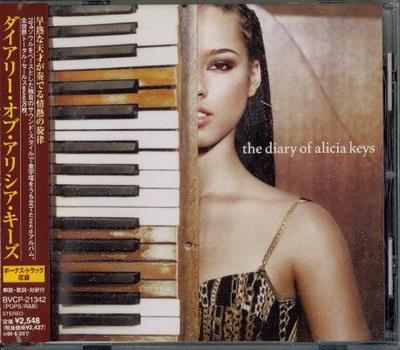 CD ALICIA KEYS  The Diary Of Alicia Keys BVCP21342 J Records 2003 Japan Rap  HipHopRB Used