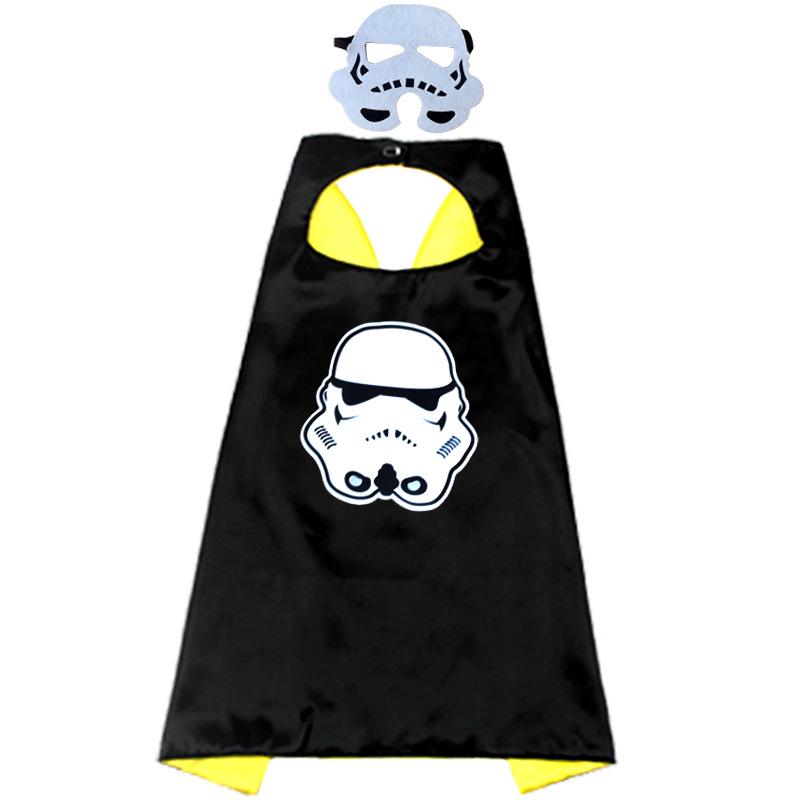 June 1 Kids' Hero Anime Cape: Cartoon Superman, Captain America, Hulk Costume