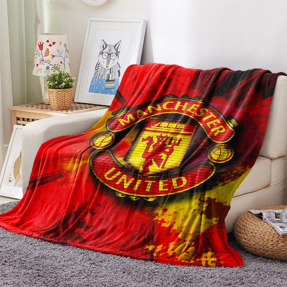 Man Utd2 Flannel Blanket, High quality Comfortable for All Seasons, Home Decor, Warmth and Comfort