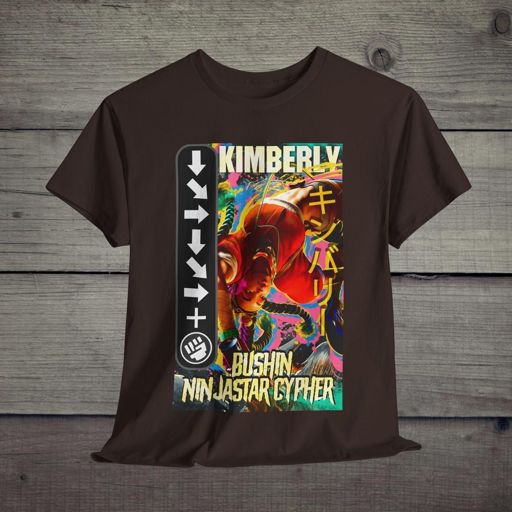 

Street Fighter 6 Kimberly Gaming Tee,Video Game Unisex T-Shirt, Gamer Gift,Retro S