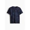 H M Sport Top Regular Fit dryMove Navy Blue