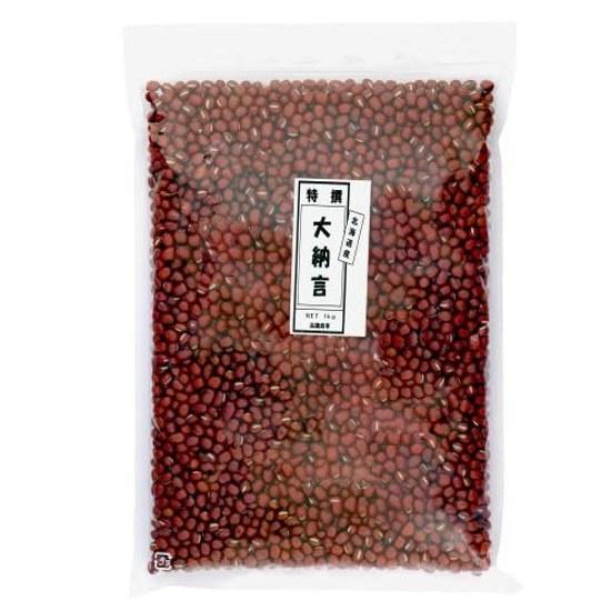 Takanabe Shouji Special Da-Nagoya Azuki Beans 1kg x 1 bag (with zipper) Hokkaido produced dried (large grain large capacity) non-GMO bean dishes red